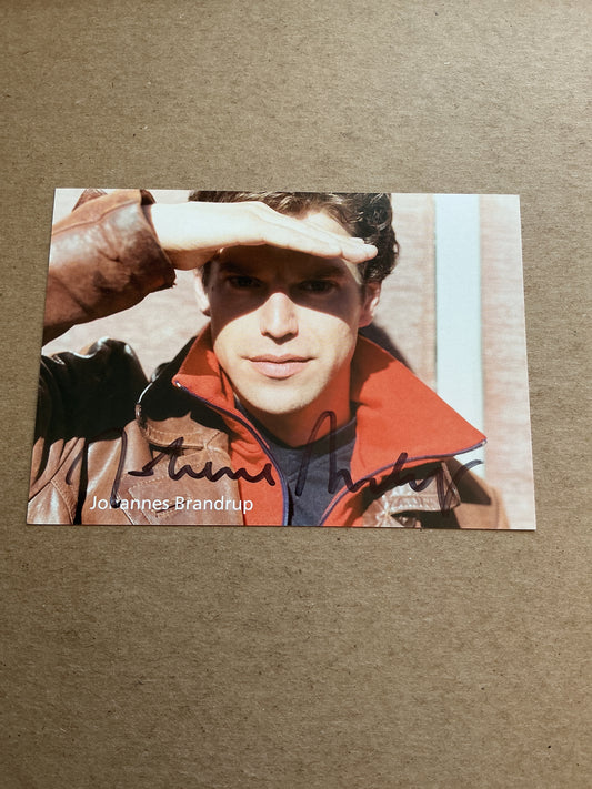 Johannes Brandrup, Germany 🇩🇪 Actor hand signed