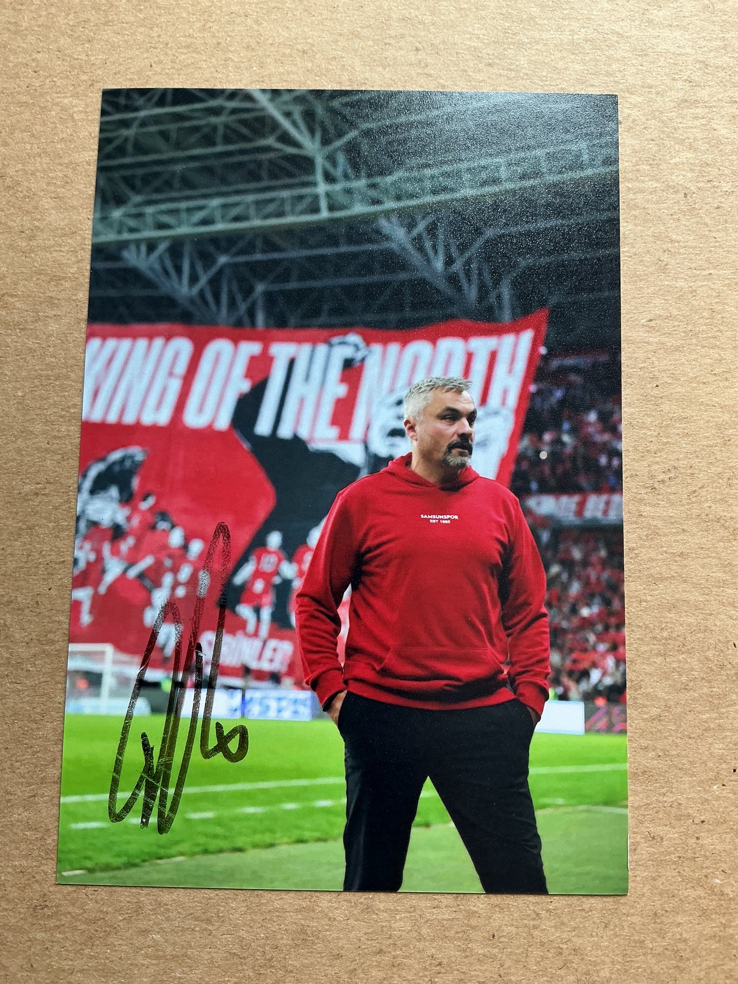 Thomas Reis, Germany 🇩🇪 Samsunspor 2024/25 hand signed