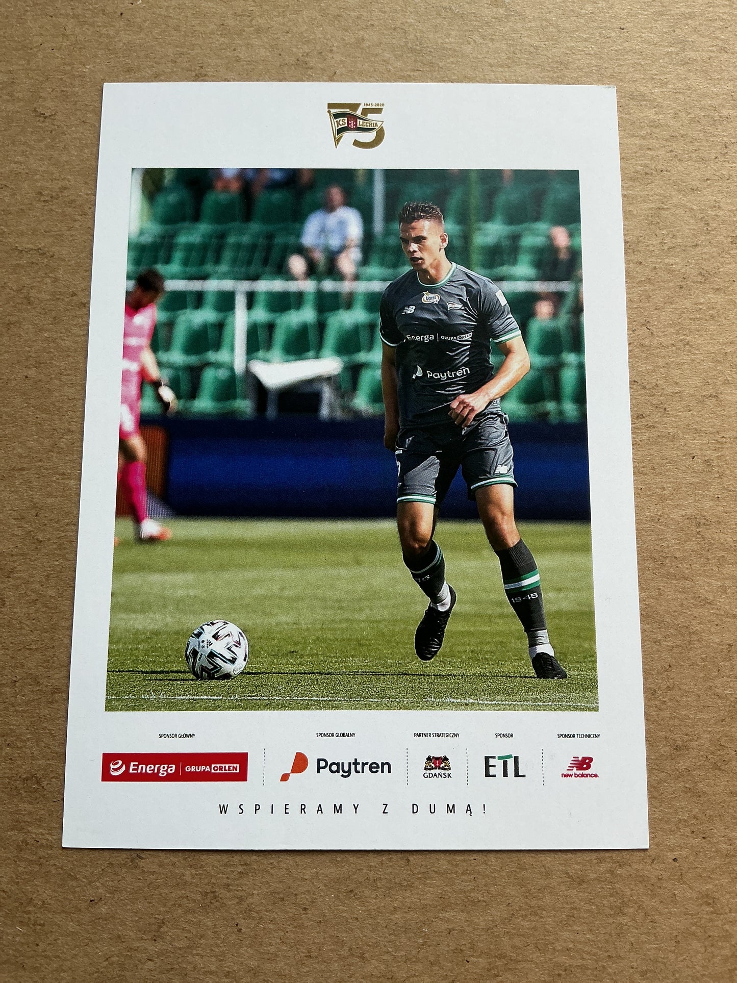 Bartosz Kopacz, Poland 🇵🇱 Lechia Gdansk 2020/21 hand signed
