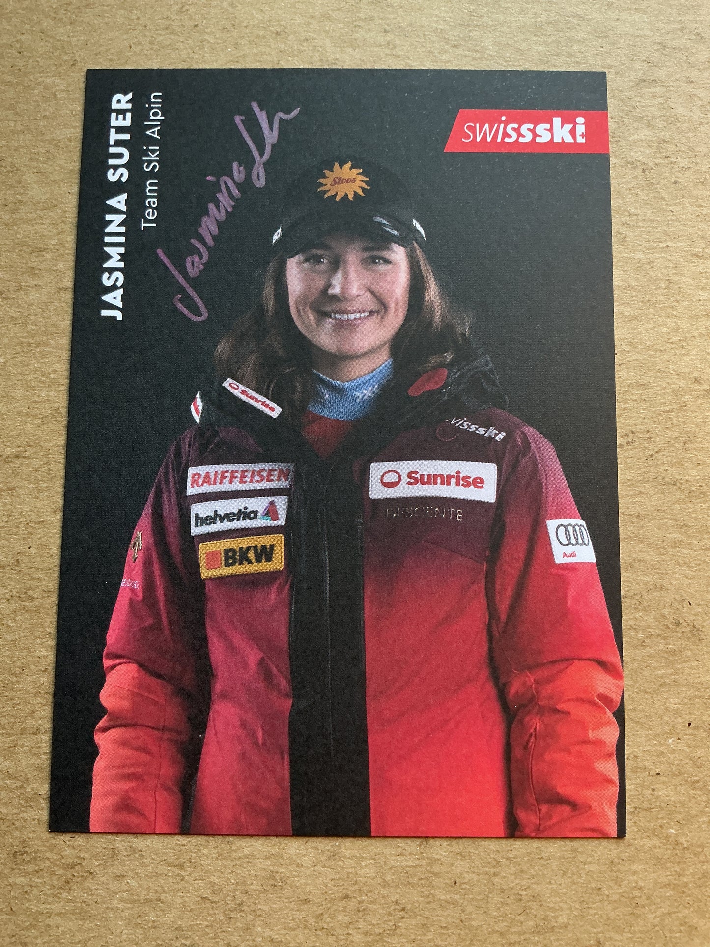 Jasmina Suter, Switzerland 🇨🇭Alpine Winter 2022/23 hand signed