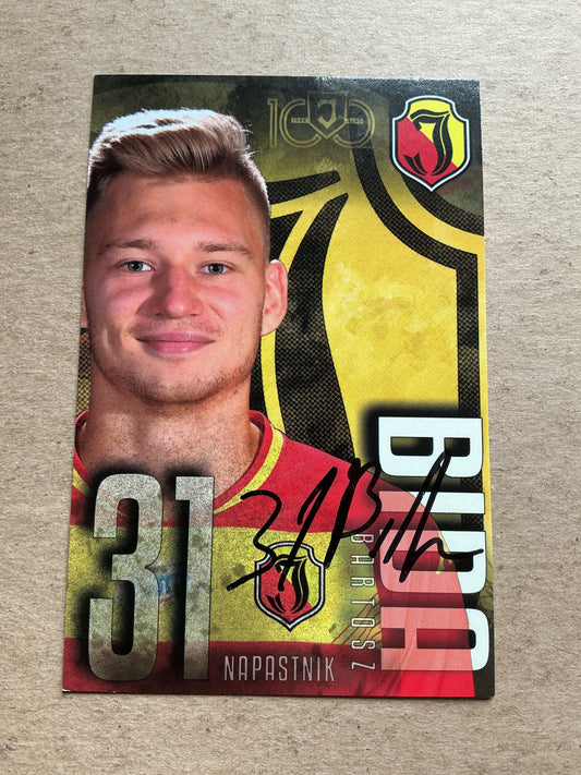 Bartosz Bida, Poland 🇵🇱 Jagiellonia Białystok 2020/21 hand signed