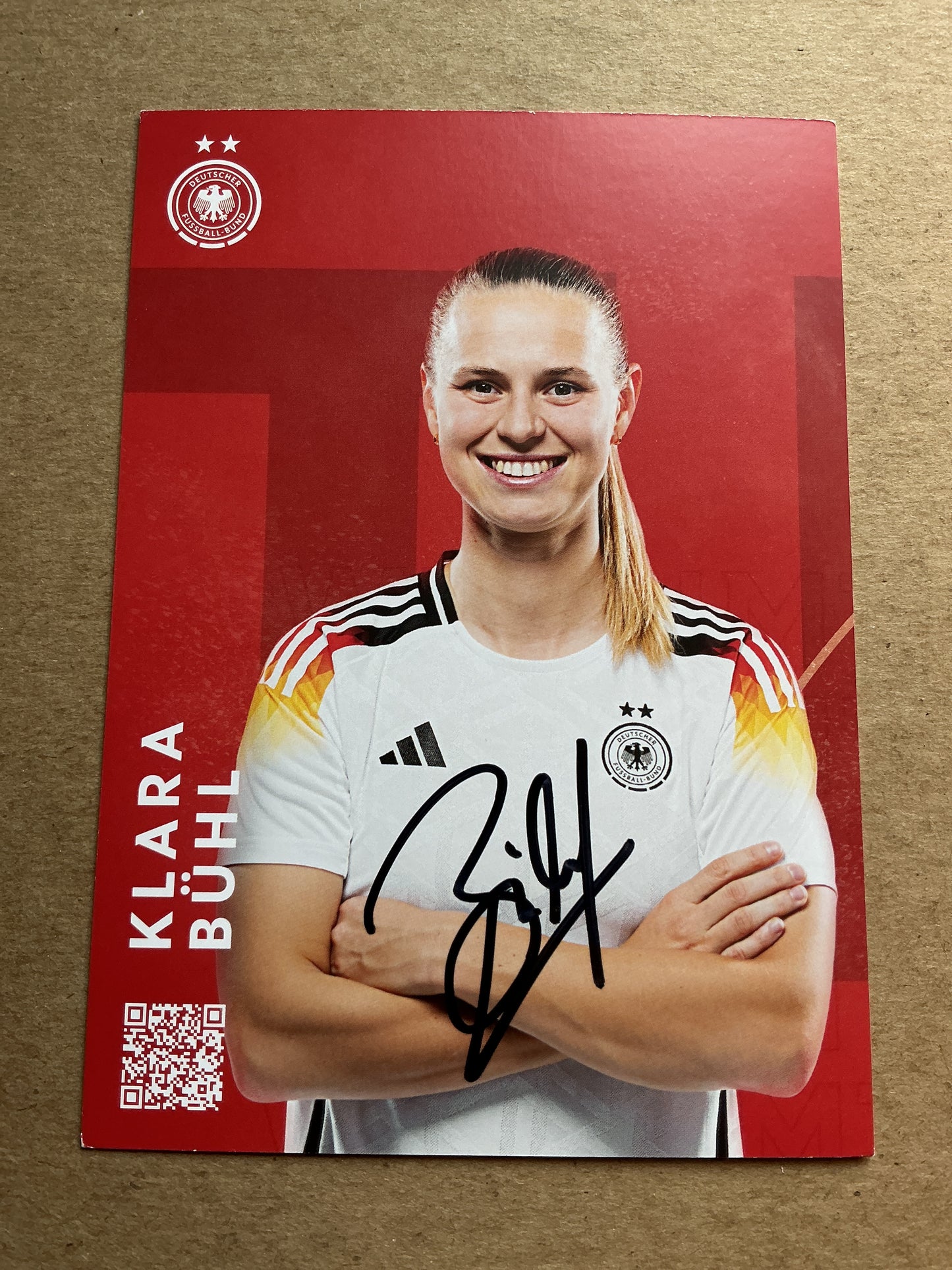 Klara Bühl, Germany 🇩🇪 Summer Olympics 2024 hand signed