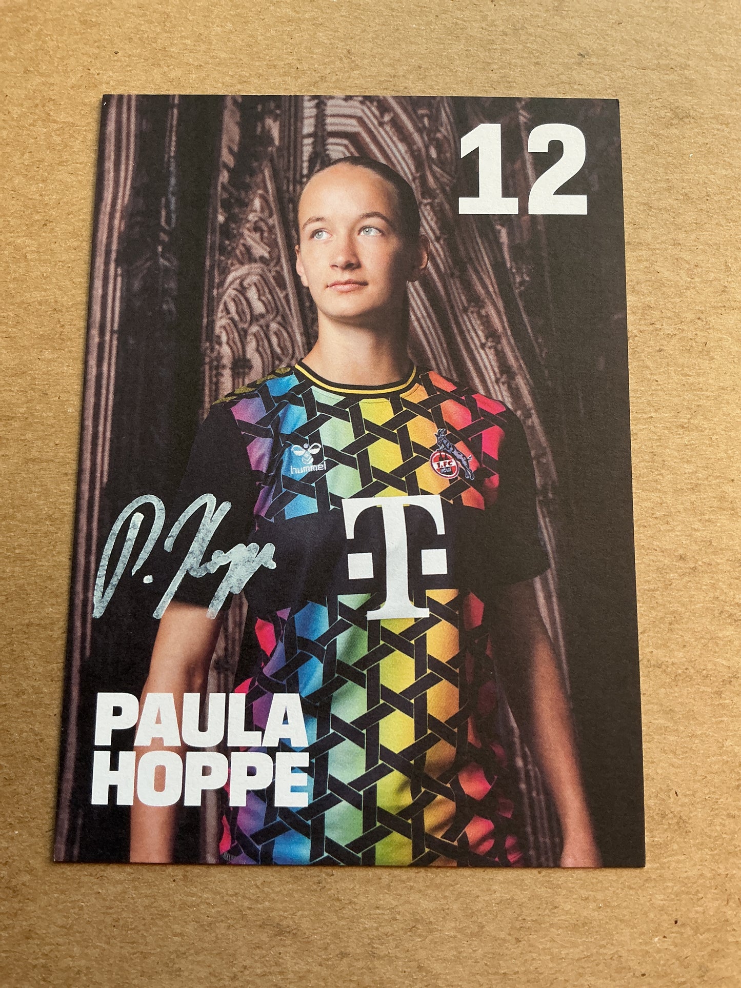 Paula Hoppe, Germany 🇩🇪 1.FC Köln 2023/24 hand signed