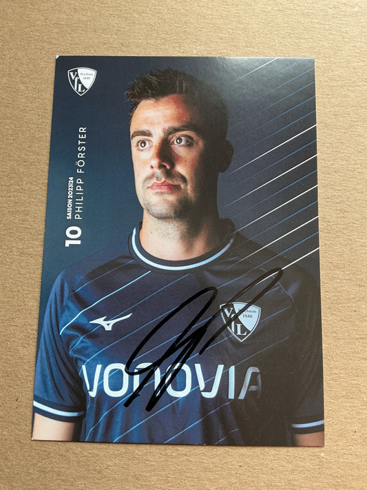 Philipp Förster, Germany 🇩🇪 VfL Bochum 2023/24 hand signed