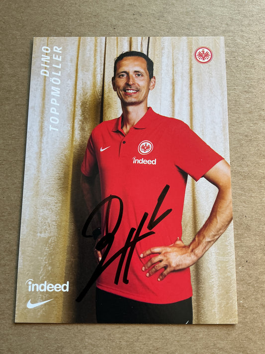 Dino Toppmöller, Germany 🇩🇪 Eintracht Frankfurt 2023/24 hand signed