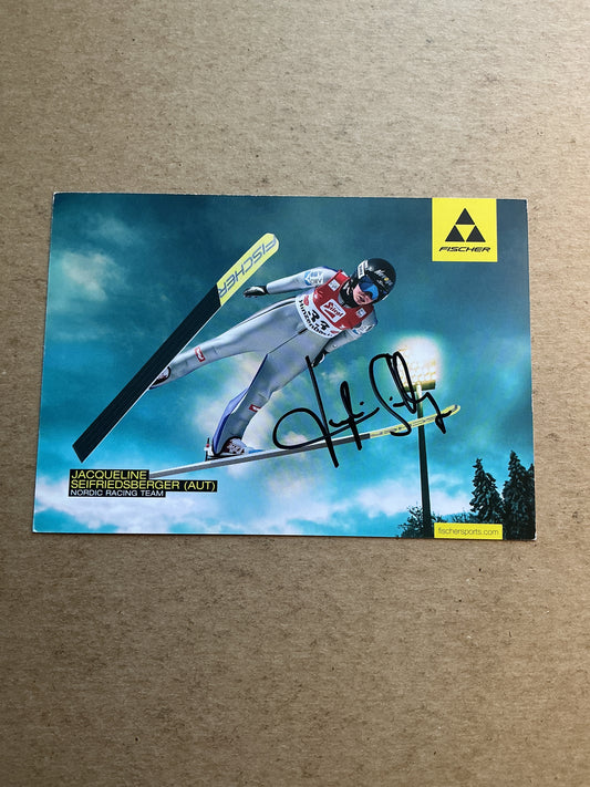Jacqueline Seifriedsberger, Austria 🇦🇹 Alpine Winter 2022/23 hand signed