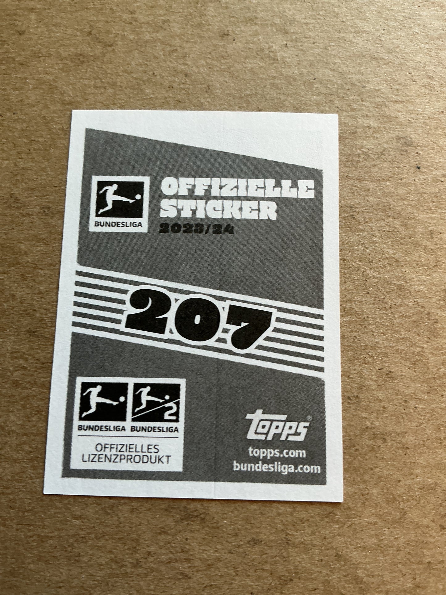 Attila Szalai, Hungary 🇭🇺 TSG Hoffenheim 2023/24 Topps hand signed