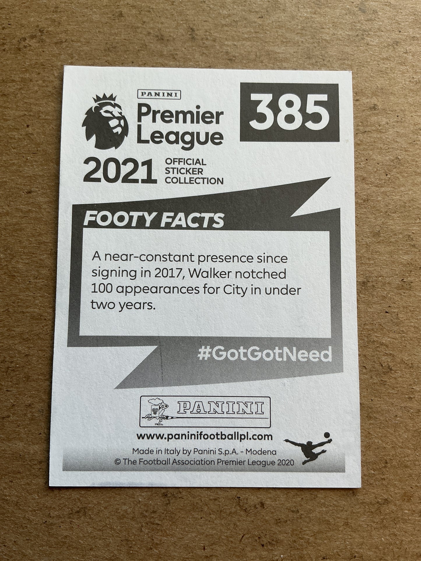 Kyle Walker, England 🏴󠁧󠁢󠁥󠁮󠁧󠁿 Manchester City 2021 Panini hand signed