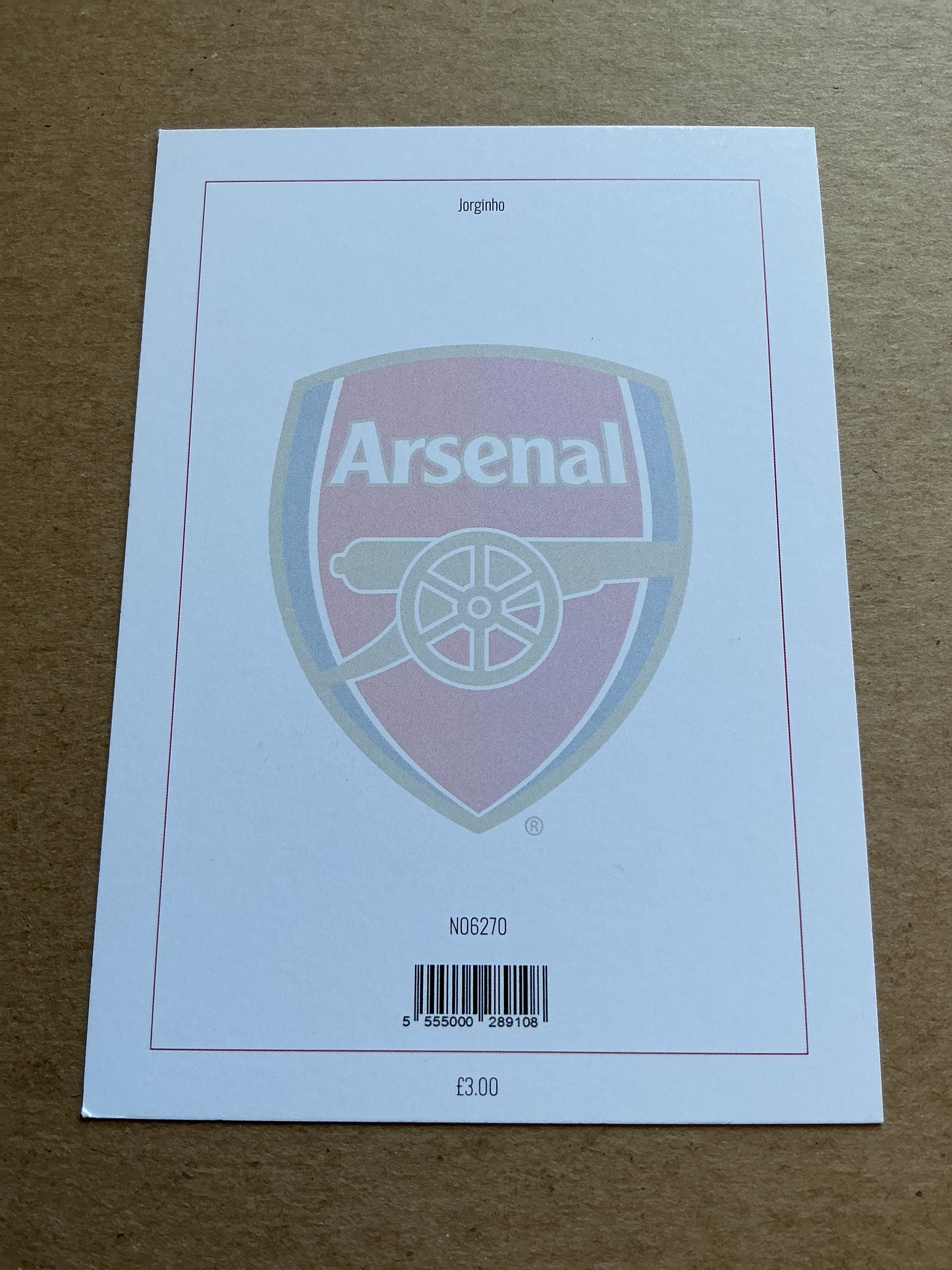 Jorginho, Italy 🇮🇹 Arsenal FC 2023/24 hand signed