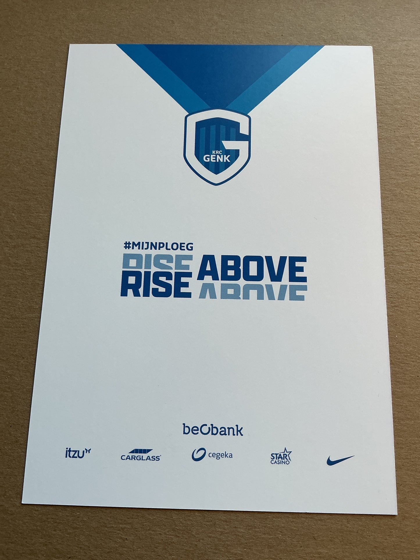 Mike Penders, Belgium 🇧🇪 KRC Genk 2022/23 hand signed