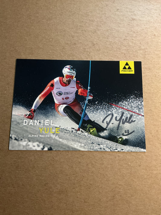 Daniel Yule, Switzerland 🇨🇭 Alpine Winter Sports 2024/25 hand signed