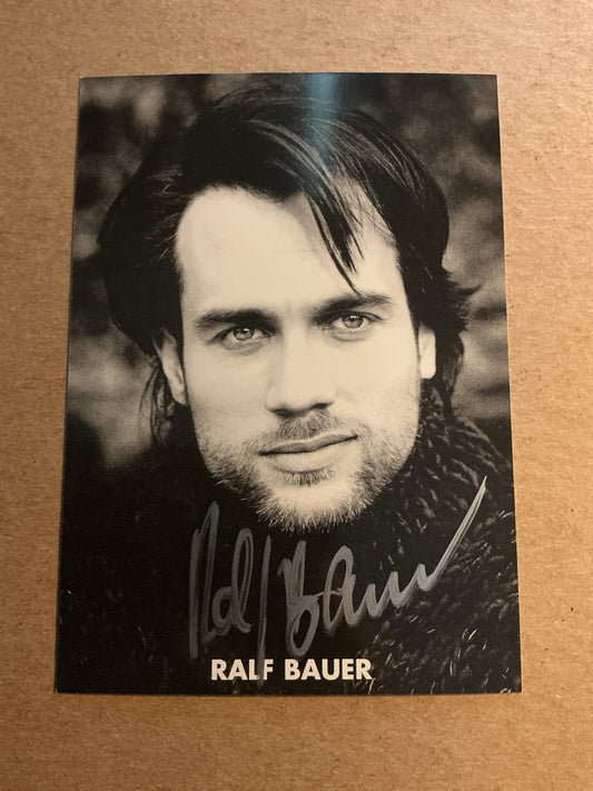 Ralf Bauer, Germany 🇩🇪 Actor hand signed