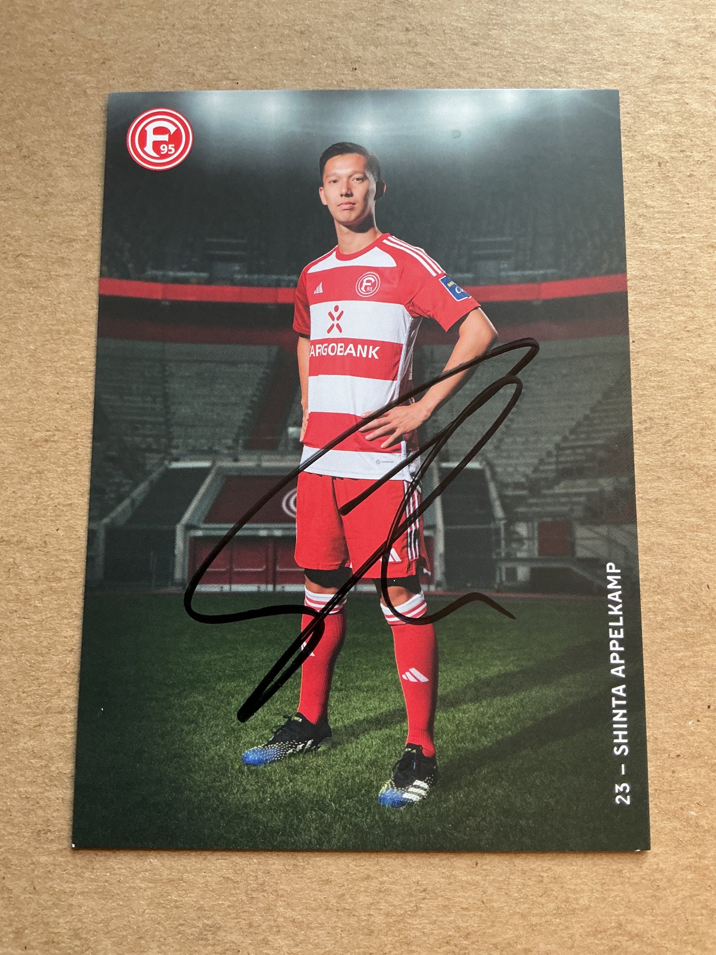 Shinta Appelkamp, Japan 🇯🇵 Fortuna Düsseldorf 2023/24 hand signed