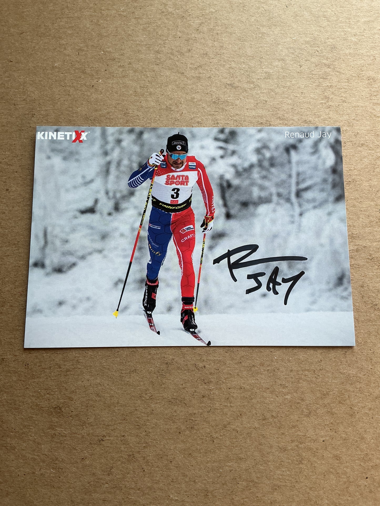 Renaud Jay, France 🇫🇷 Cross Country Winter 2025/26 hand signed