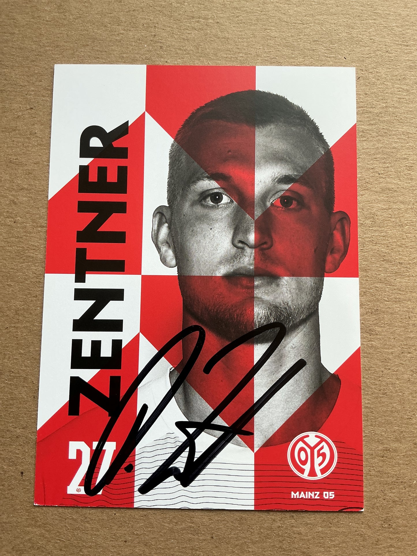 Robin Zentner, Germany 🇩🇪 FSV Mainz 05 2019/20 hand signed