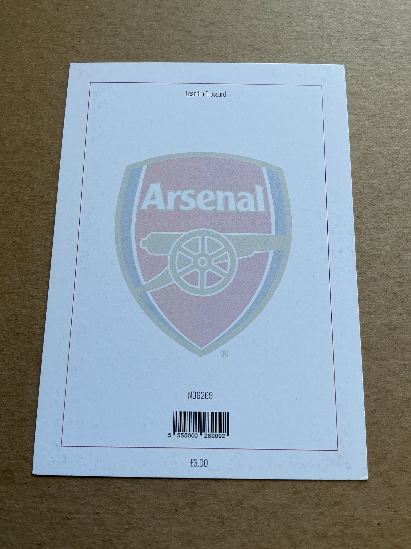 Leandro Trossard, Belgium 🇧🇪 Arsenal FC 2023/24 hand signed