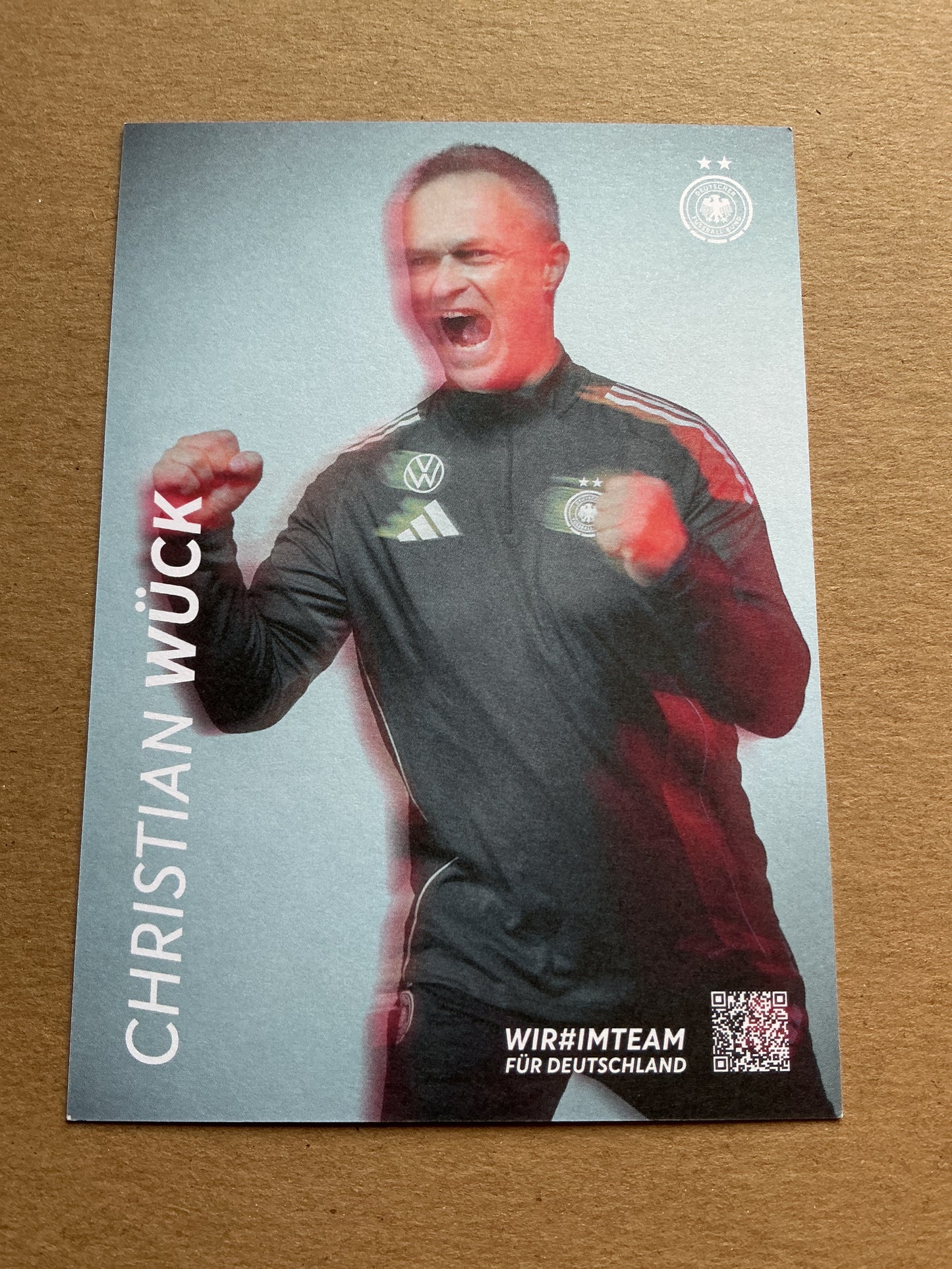 Christian Wück, Germany 🇩🇪 Women’s Euro Cup 2025 hand signed