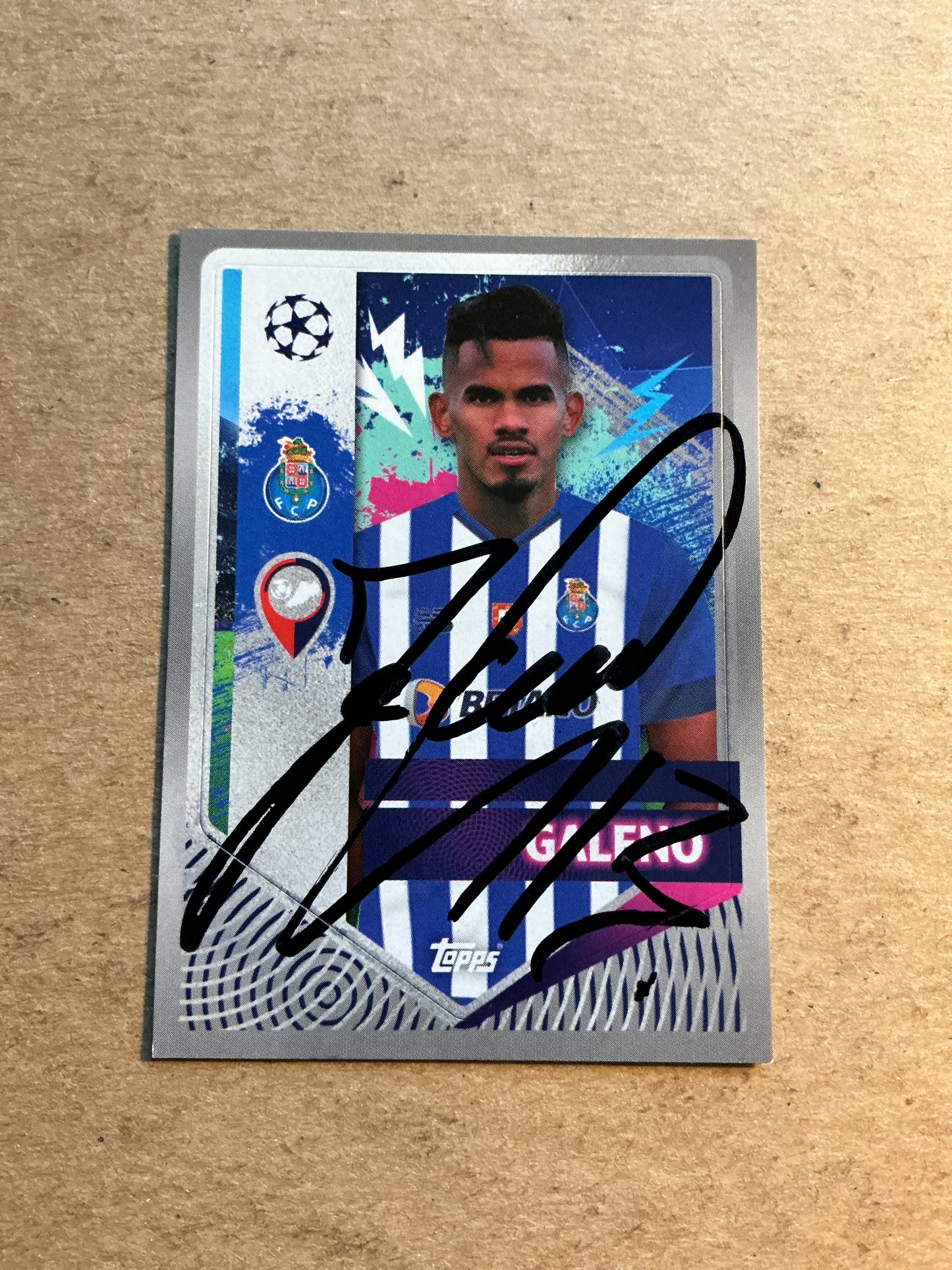 Galeno, Brazil 🇧🇷 FC Porto 2022/23 Topps hand signed