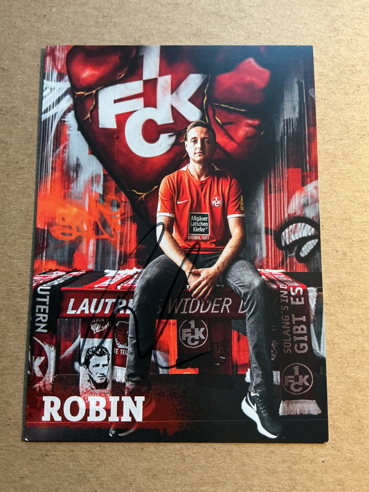 Robin Bormuth, Germany 🇩🇪 1.FC Kaiserslautern 2022/23 hand signed