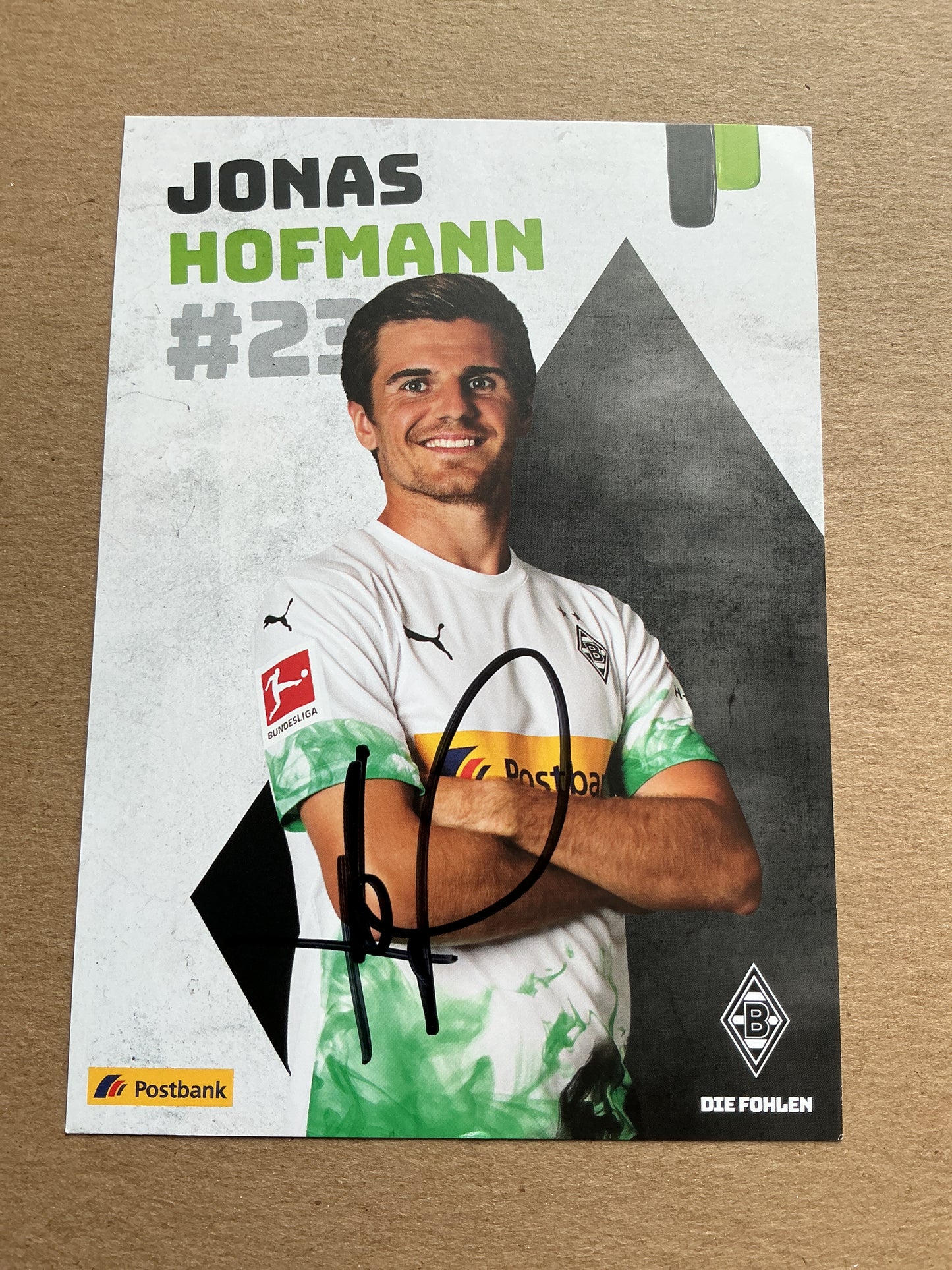 Jonas Hofmann, Germany 🇩🇪 Borussia Mönchengladbach 2019/20 hand signed