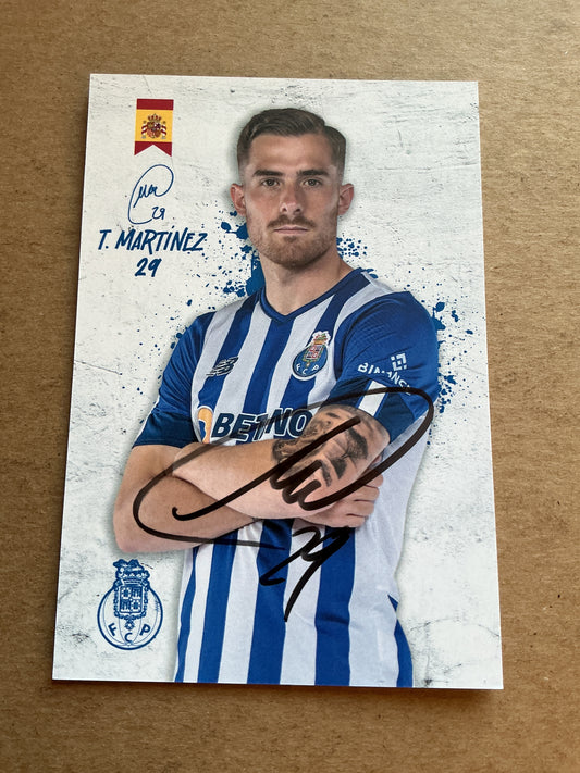 Toni Martínez, Spain 🇪🇸 FC Porto 2022/23 hand signed