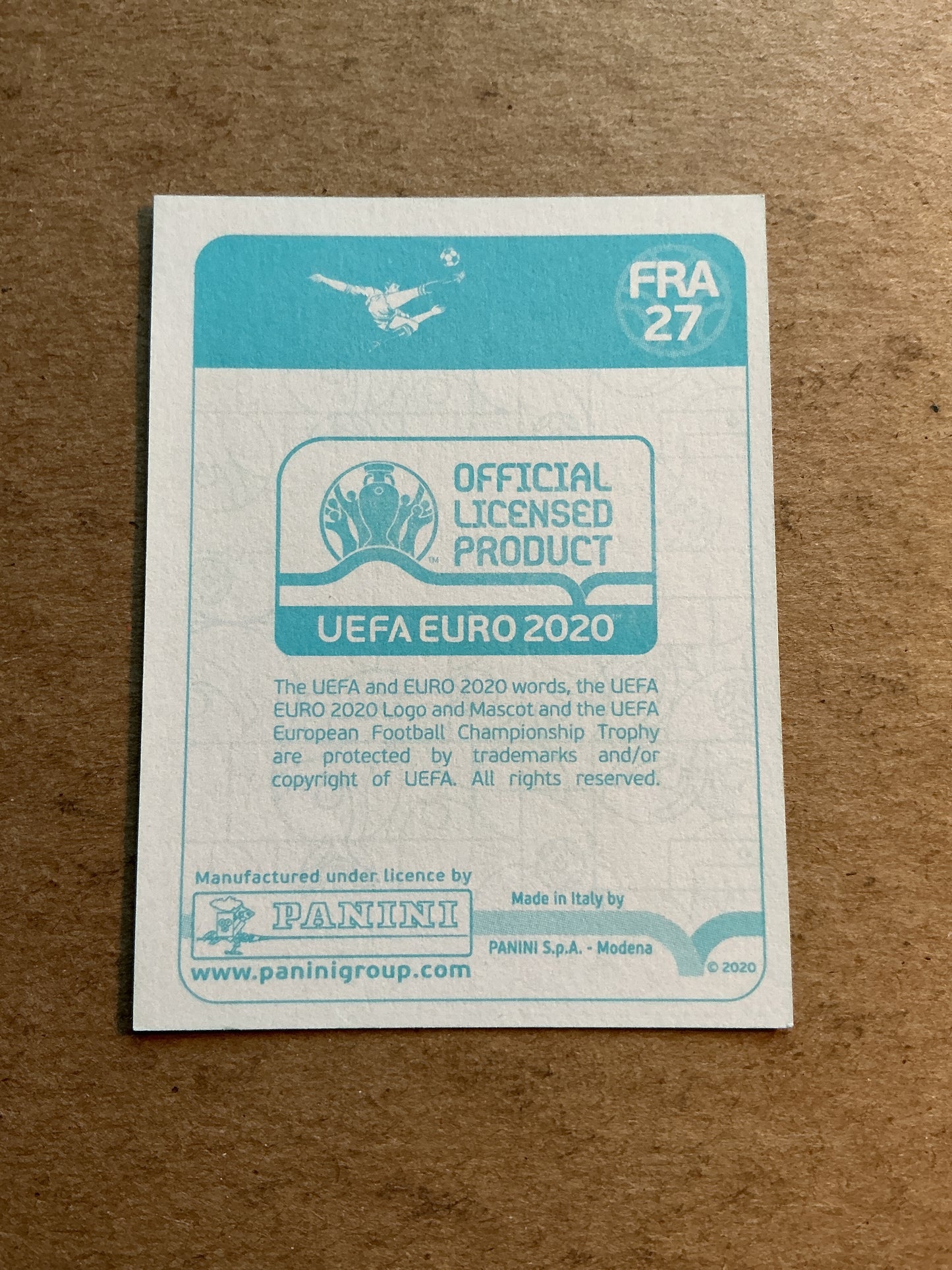 Wissam Ben Yedder, France 🇫🇷 UEFA Euro 2020 Panini hand signed