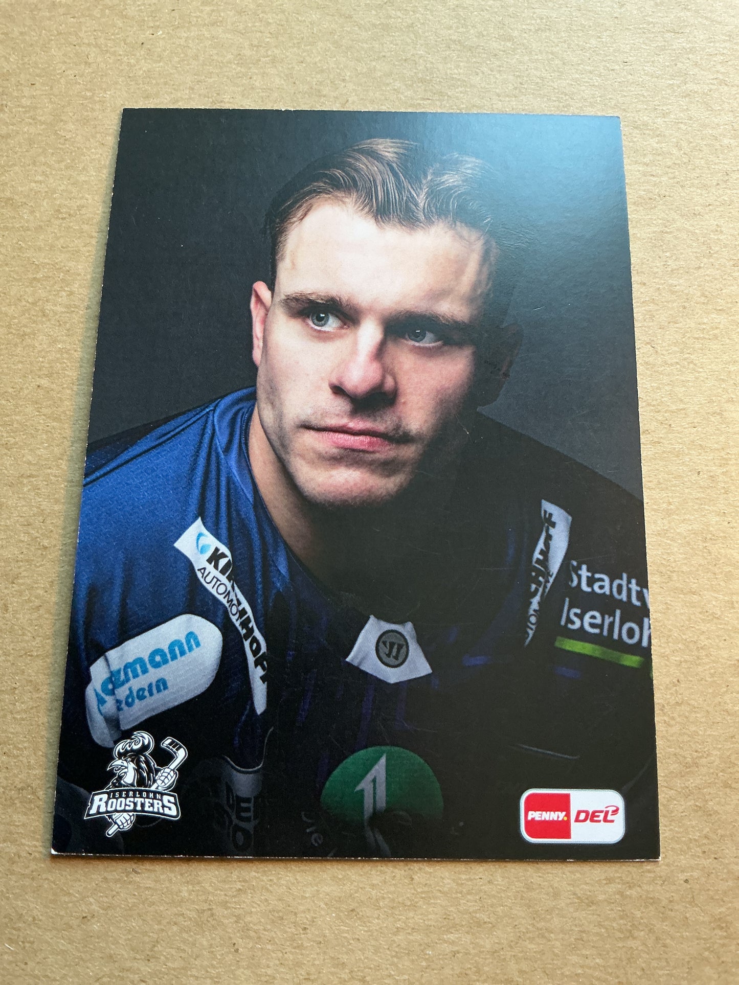 Zach Osburn, USA 🇺🇸 Iserlohn Roosters 2024/25 hand signed