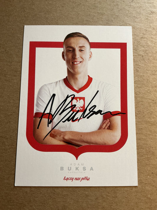 Adam Buksa, Poland 🇵🇱 UEFA Euro 2024 Antalyaspor hand signed