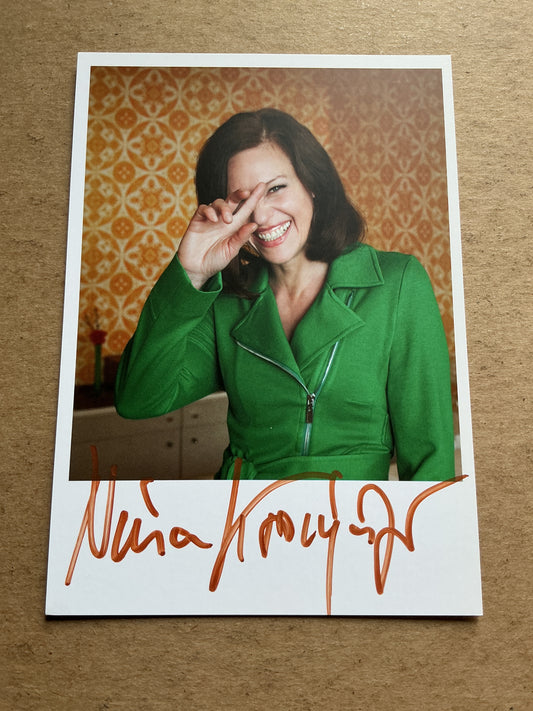 Nina Kronjäger, Germany 🇩🇪 Actress 2026 hand signed