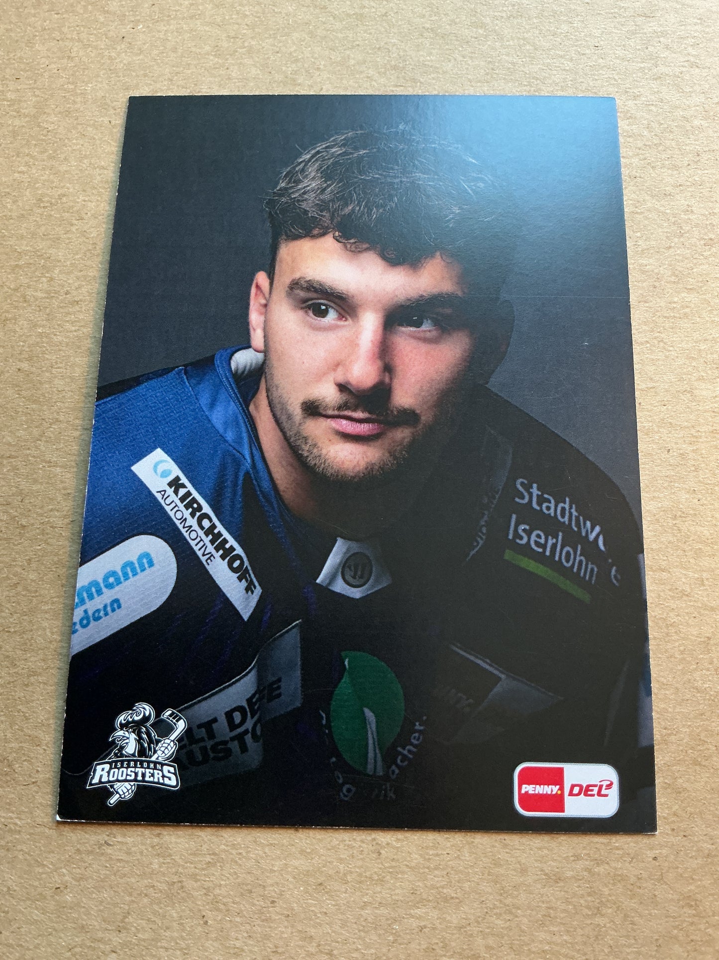 Maciej Rutkowski, Germany 🇩🇪 Iserlohn Roosters 2024/25 hand signed