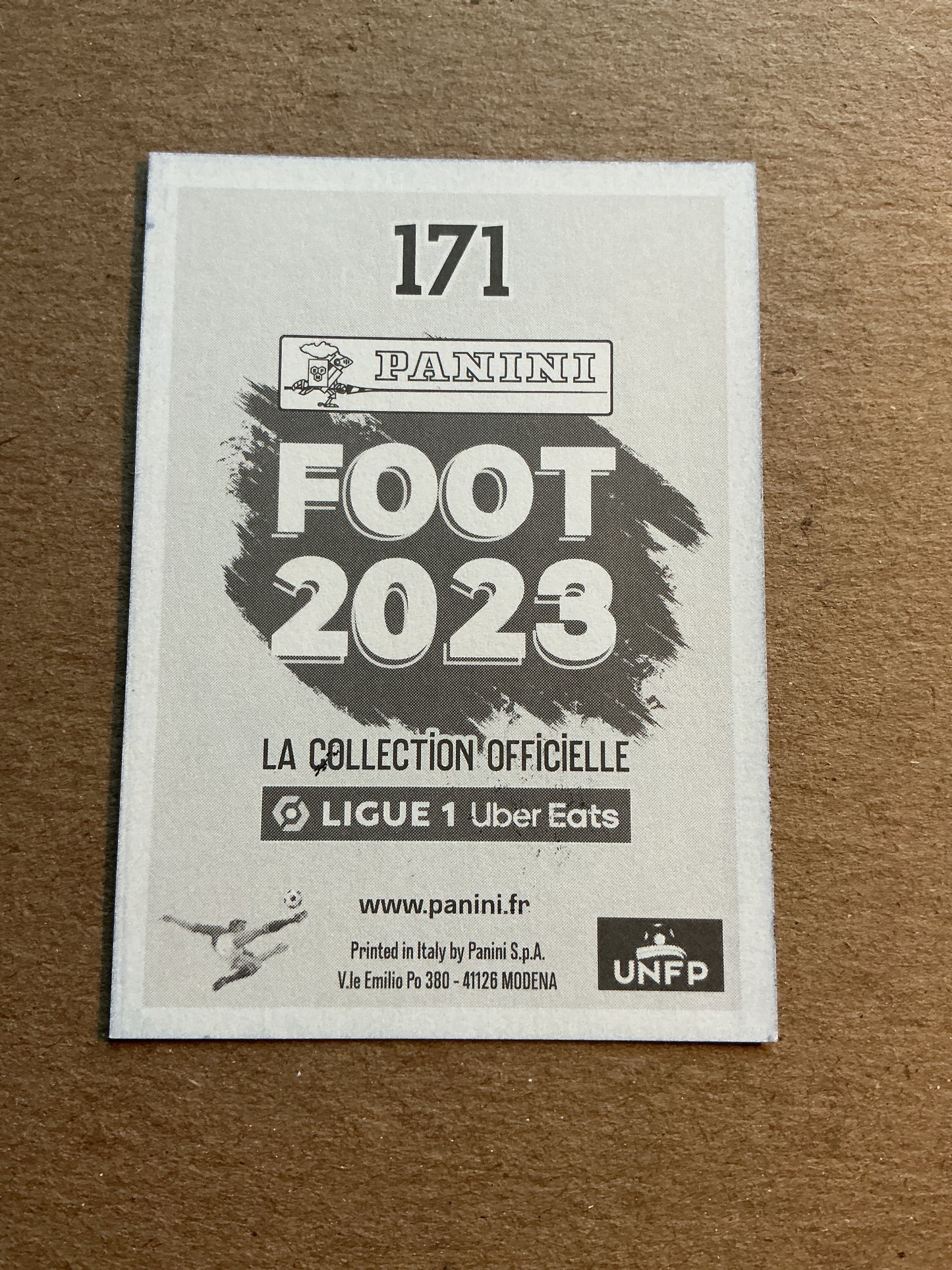 Adam Ounas, Algeria 🇩🇿 Lille OSC 2023 Panini hand signed