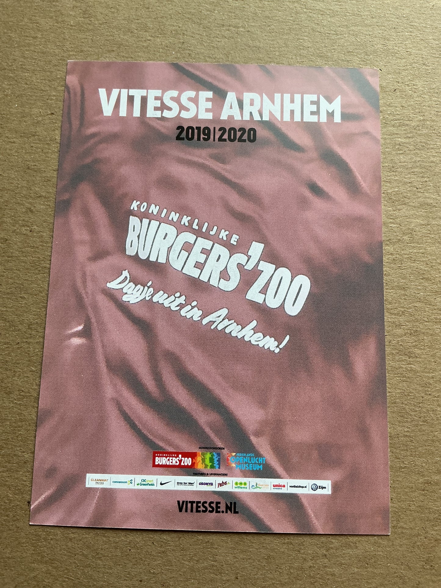 Oussama Tannane, Morocco 🇲🇦 Vitesse Arnhem 2019/20 hand signed