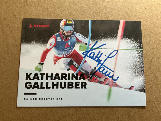 Katharina Gallhuber, Austria 🇦🇹 Alpine Winter Sports 2024/25 hand signed