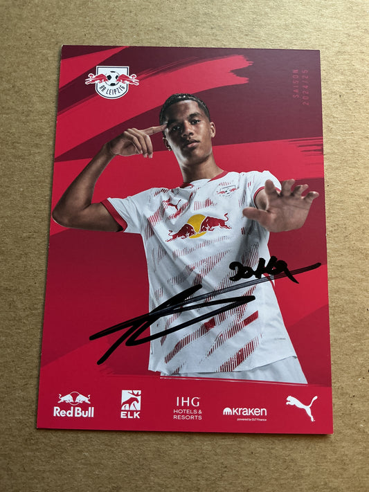Nuha Jatta, Germany 🇩🇪 RB Leipzig 2024/25 hand signed