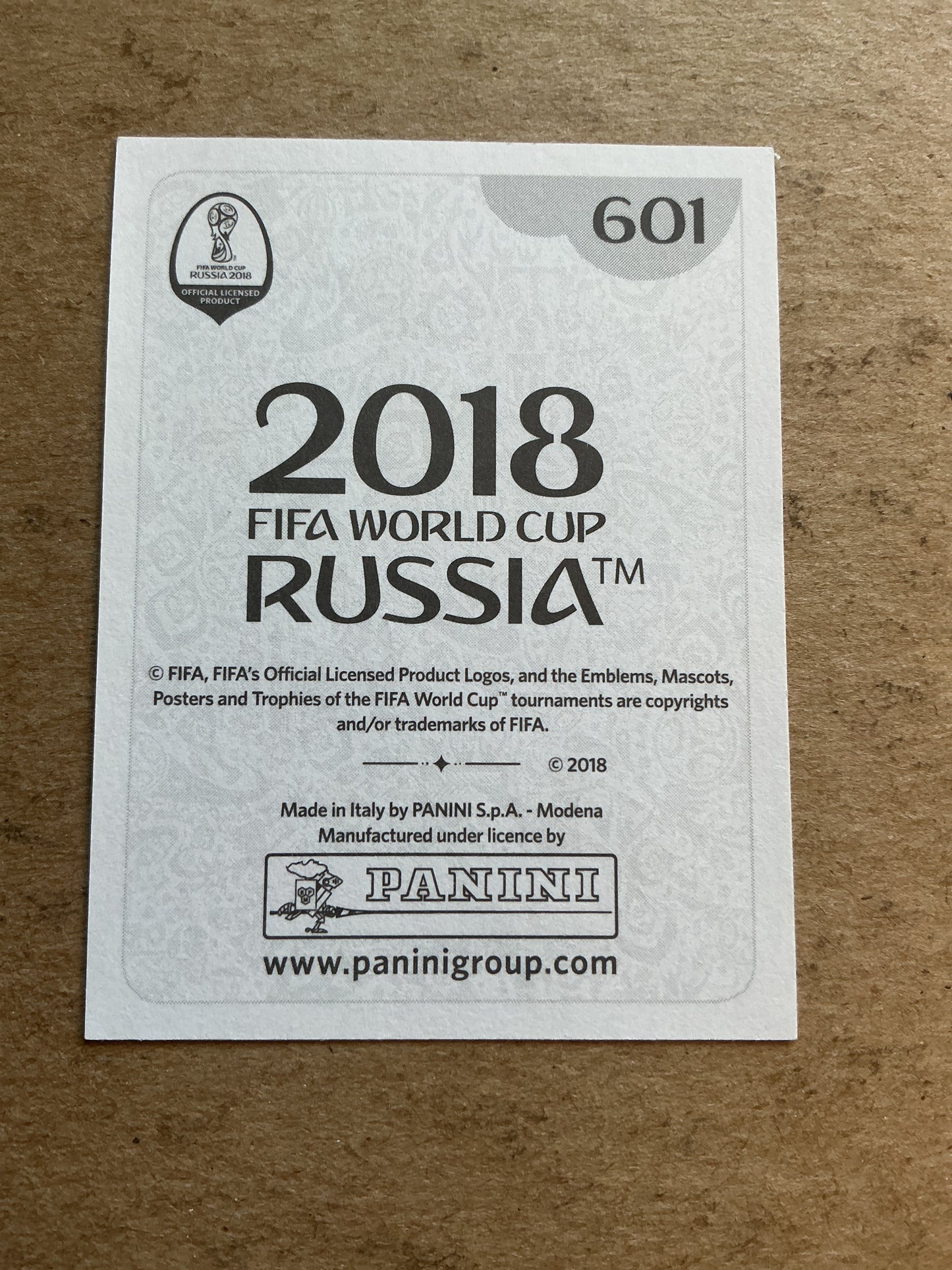 Artur Jędrzejczyk, Poland 🇵🇱 FIFA World Cup 2018 Panini hand signed