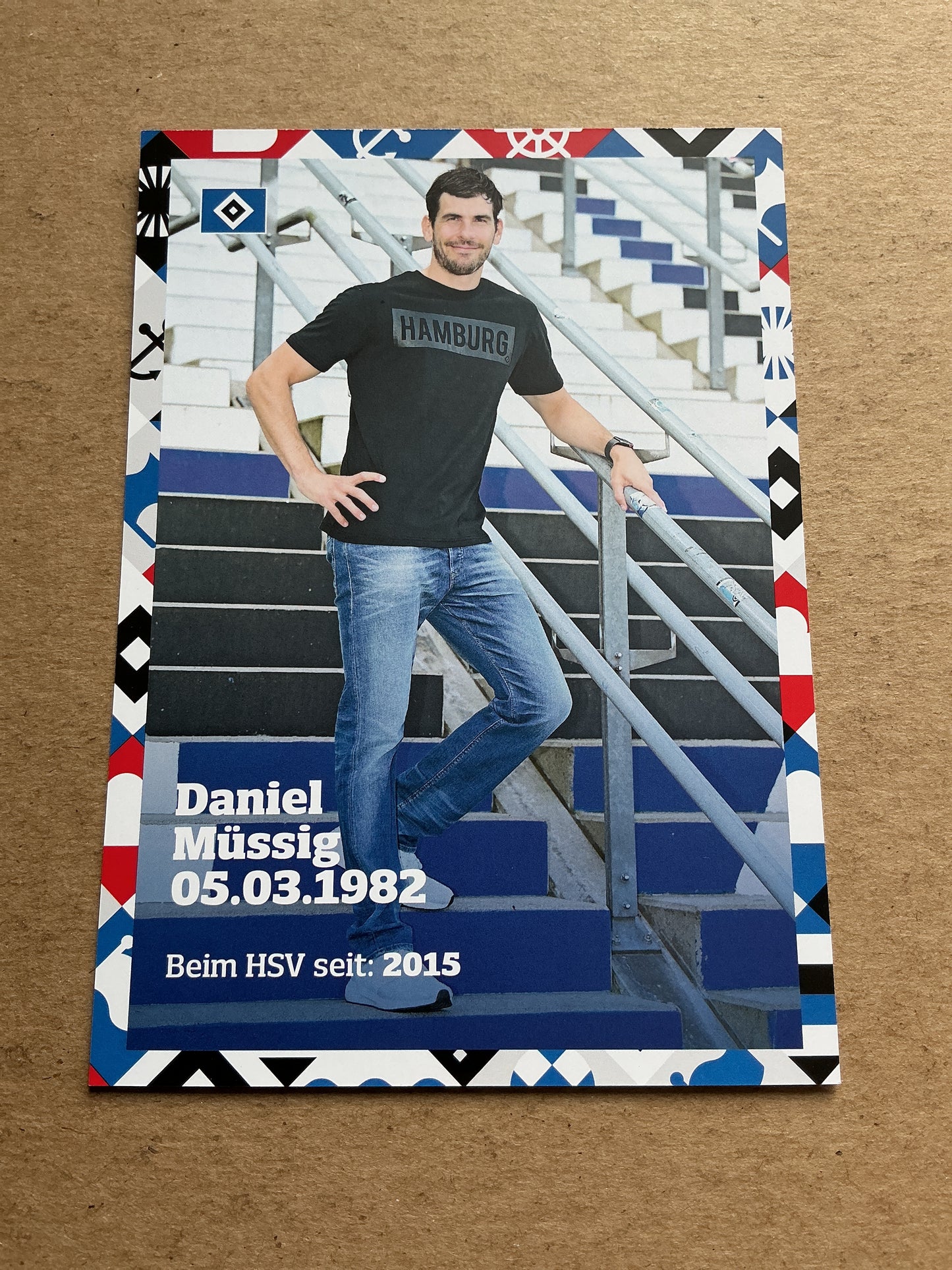 Daniel Müssig, Germany 🇩🇪 Hamburger SV 2021/22 hand signed
