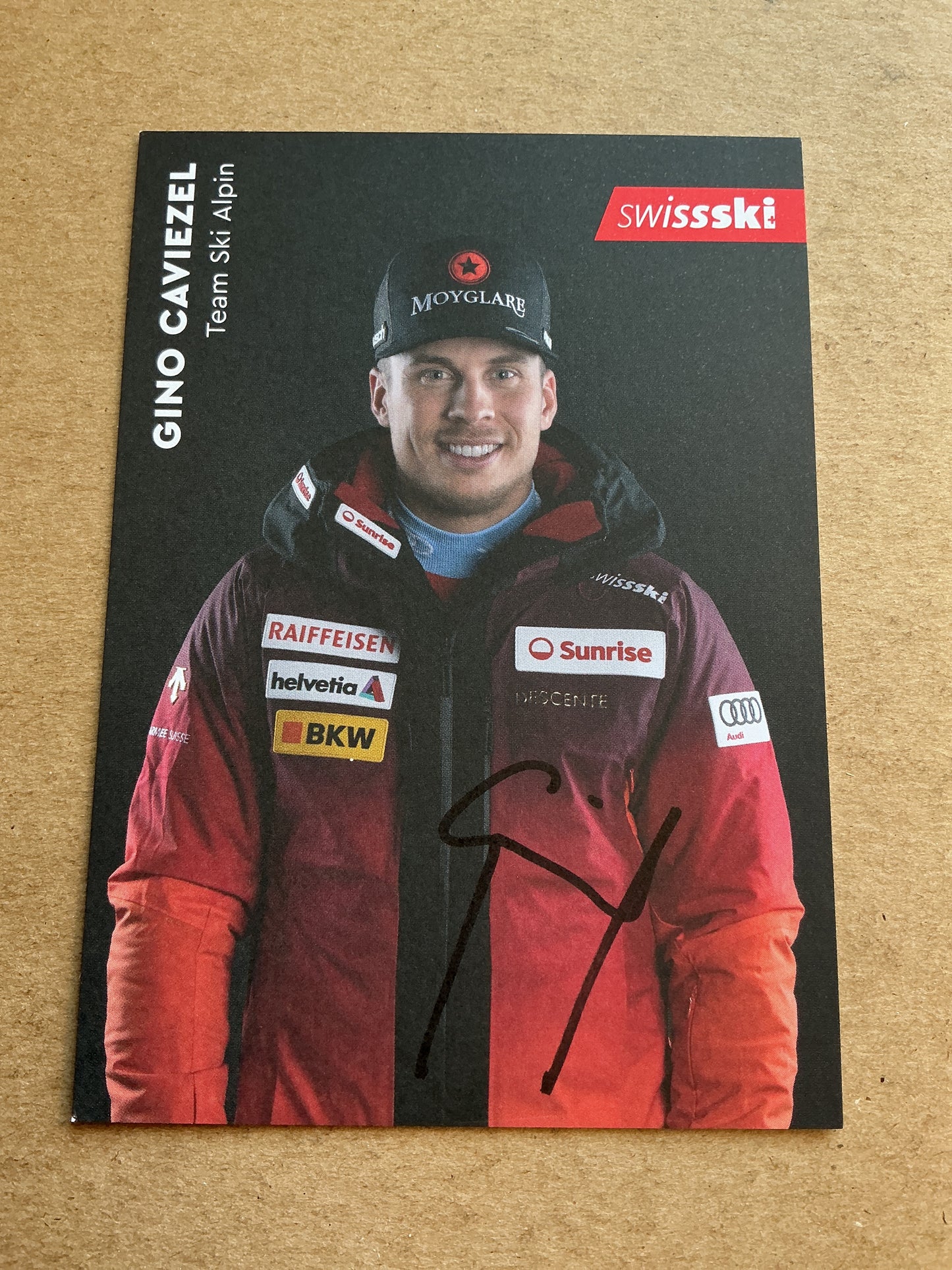 Gino Caviezel, Switzerland 🇨🇭Alpine Winter 2023/24 hand signed