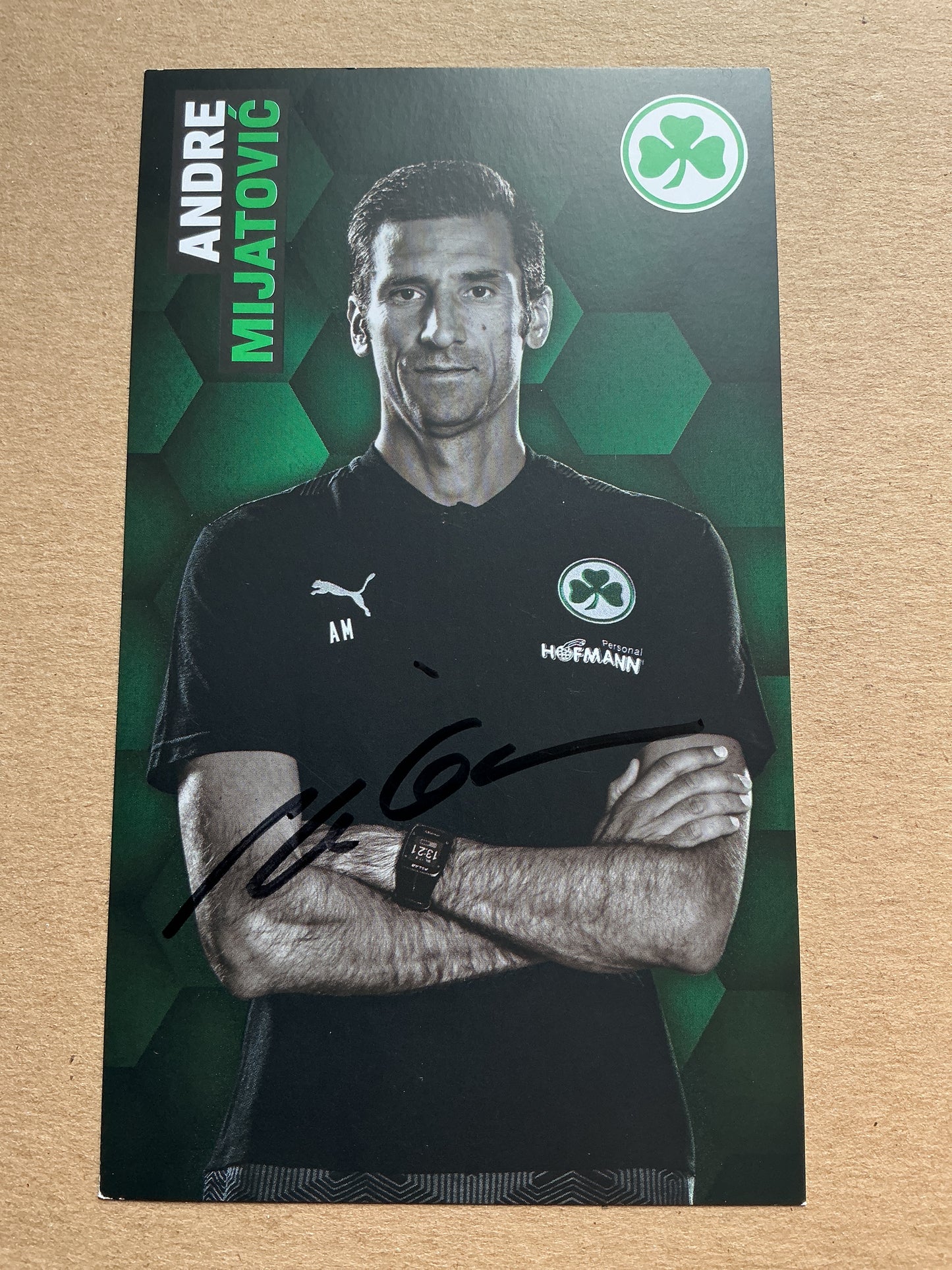 Andre Mijatović, Croatia 🇭🇷 SpVgg Greuther Fürth 2020/21 hand signed