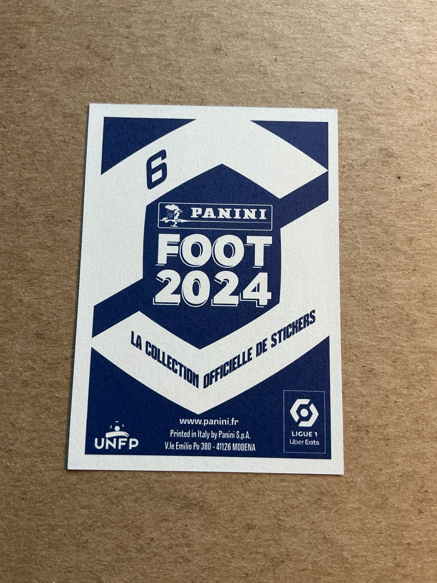 Paulo Fonseca, Portugal 🇵🇹 Lille OSC 2024 Panini hand signed