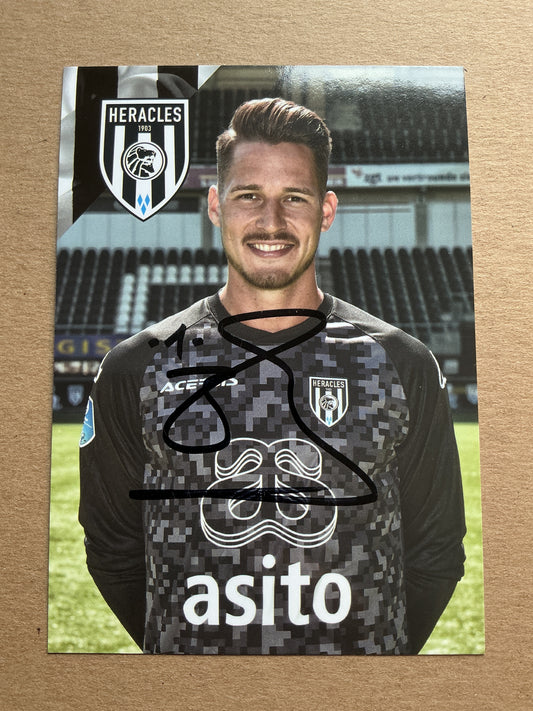 Janis Blaswich, Germany 🇩🇪 Heracles Almelo 2019/20 hand signed