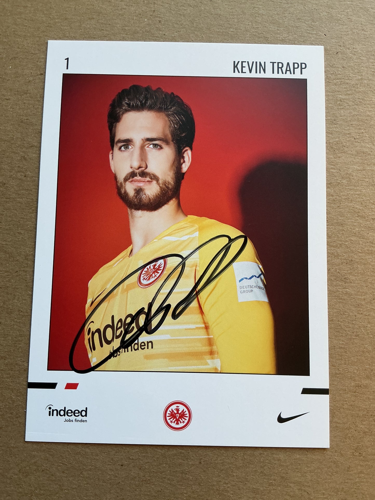 Kevin Trapp, Germany 🇩🇪 Eintracht Frankfurt 2019/20 hand signed