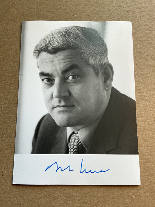Horst Ehmke, Germany 🇩🇪 Minister of Justice Politics hand signed