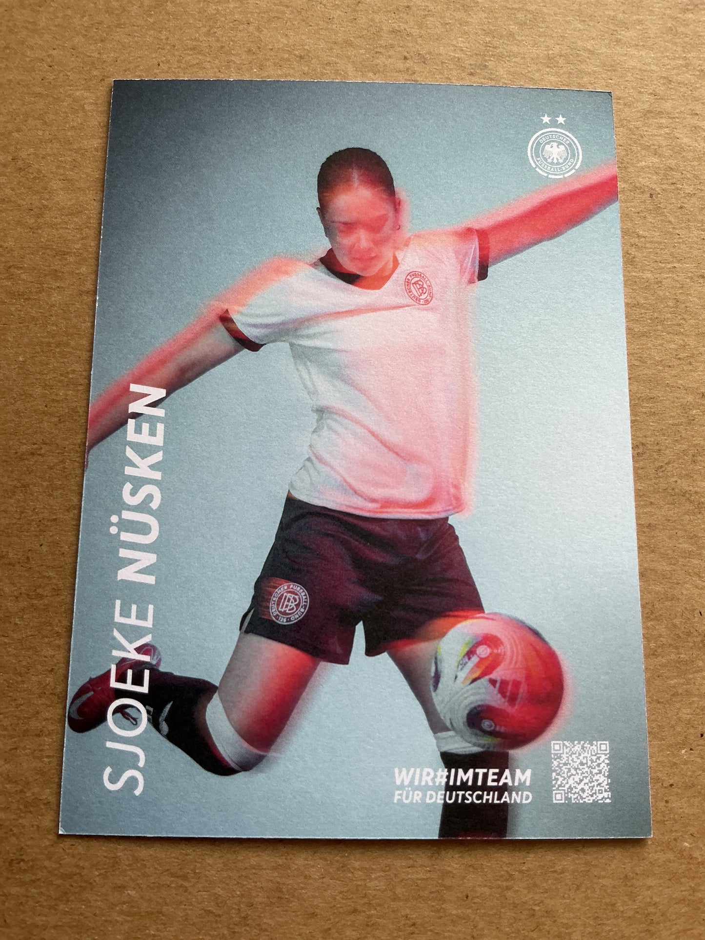 Sjoeke Nüsken, Germany 🇩🇪 Women’s Euro Cup 2025 hand signed