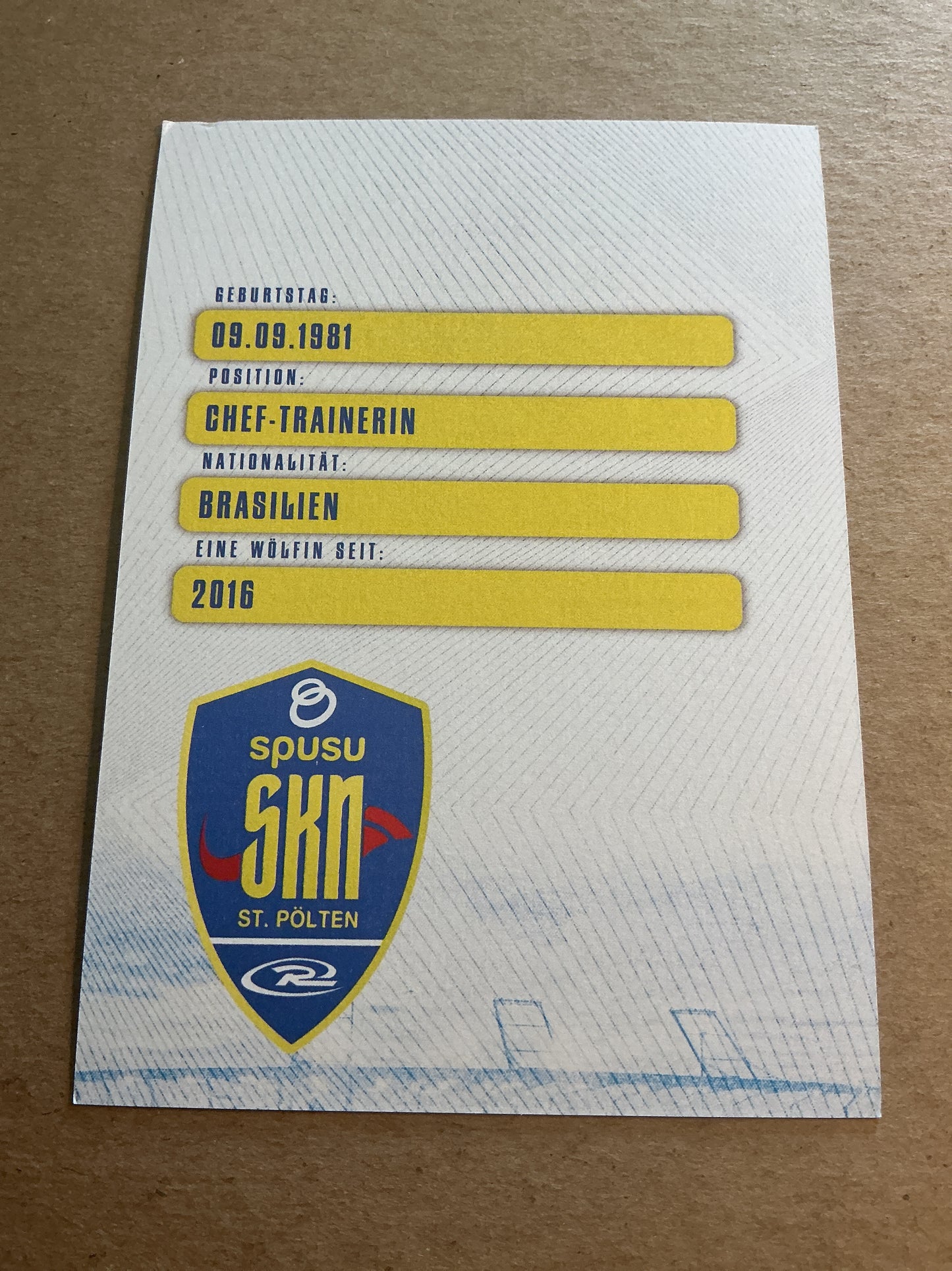 Liese Brancao, Brazil 🇧🇷 SKN St. Pölten 2024/25 hand signed