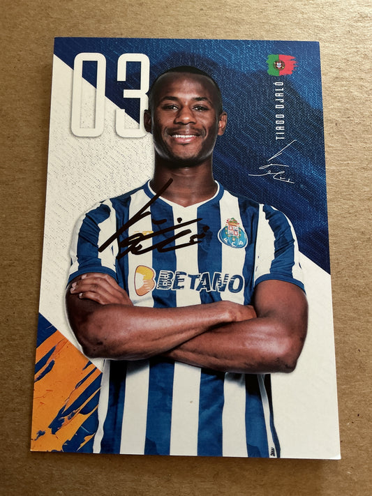 Tiago Djalo, Portugal 🇵🇹 FC Porto 2024/25 hand signed