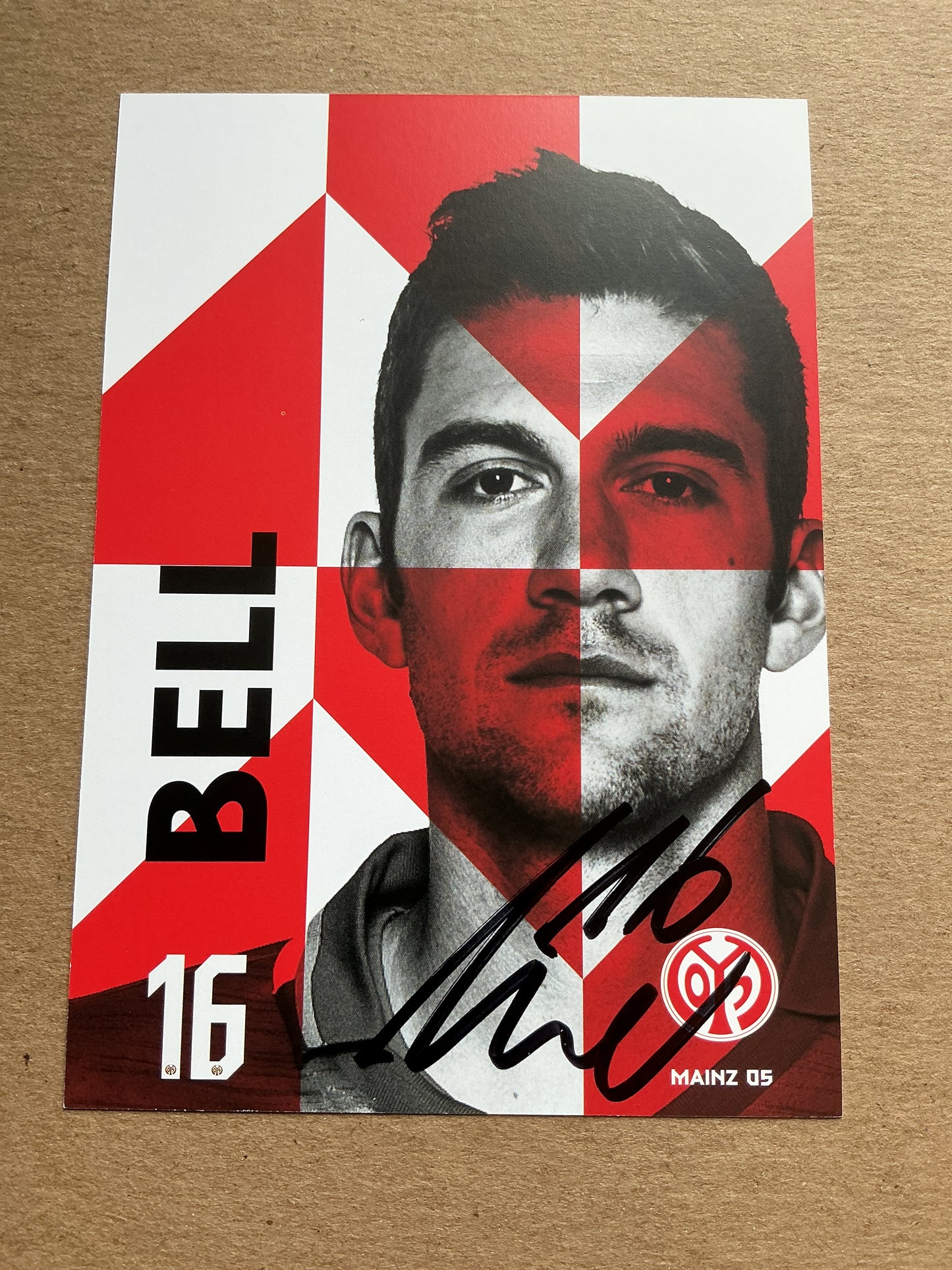 Stefan Bell, Germany 🇩🇪 FSV Mainz 05 2019/20 hand signed