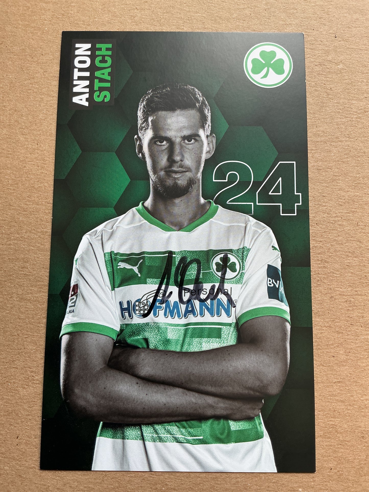 Anton Stach, Germany 🇩🇪 SpVgg Greuther Fürth 2020/21 hand signed
