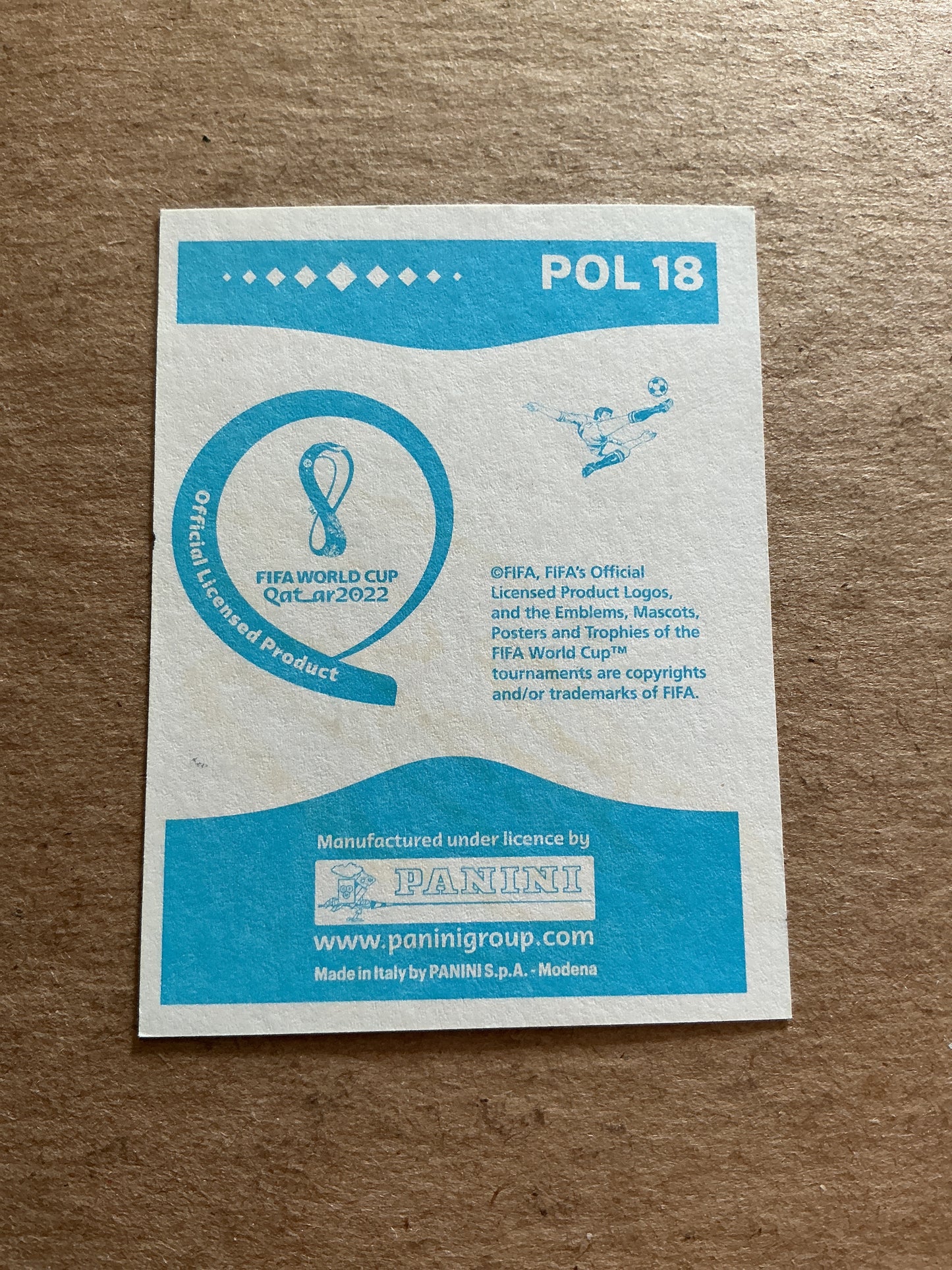 Arkadiusz Milik, Poland 🇵🇱 FIFA World Cup 2022 Panini hand signed