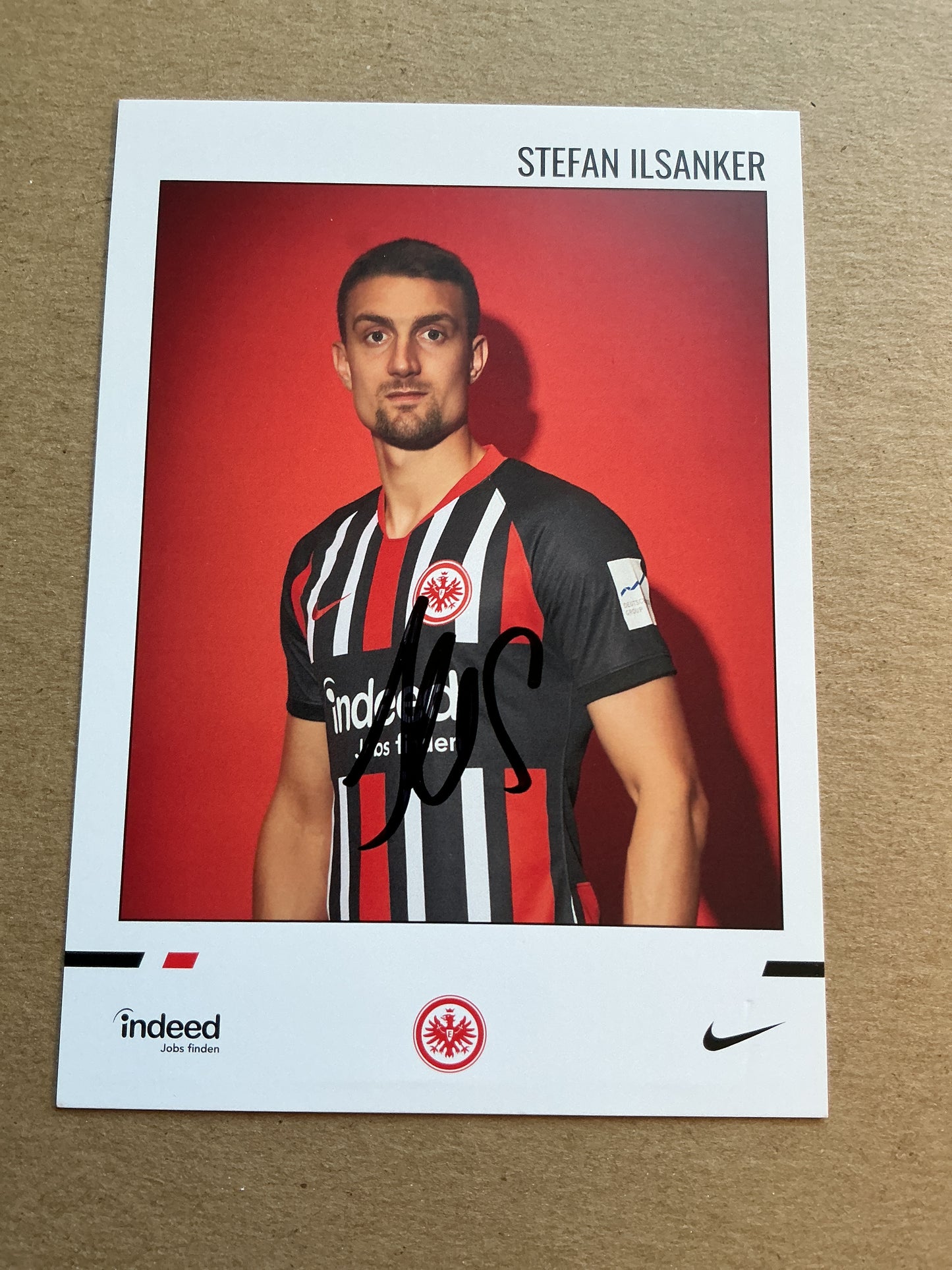 Stefan Ilsanker, Austria 🇦🇹 Eintracht Frankfurt 2019/20 hand signed