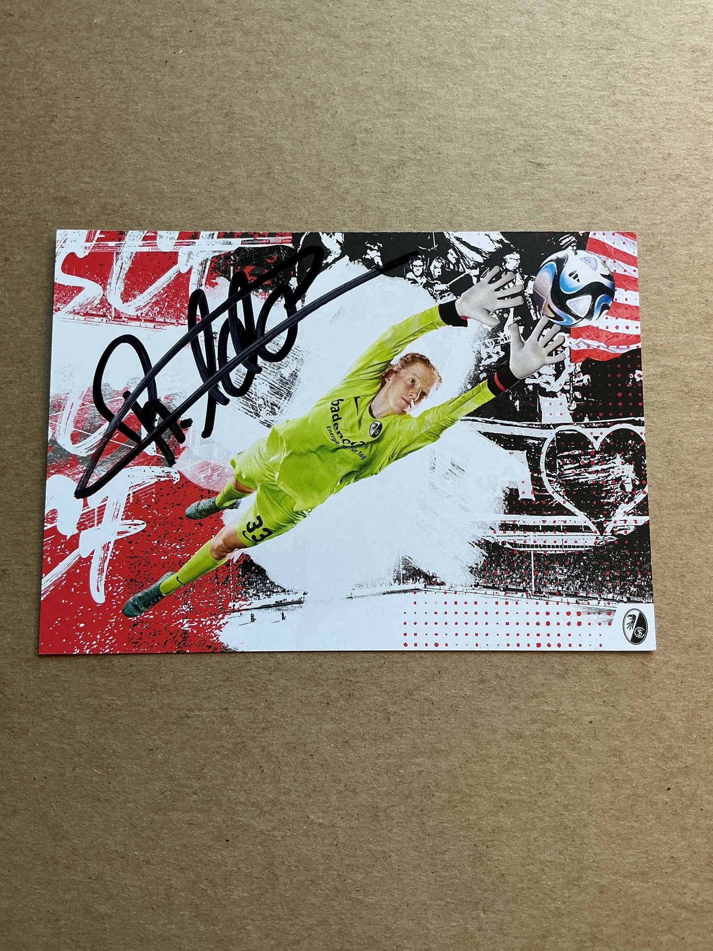 Rebecca Adamczyk, Germany 🇩🇪 SC Freiburg 2023/24 hand signed